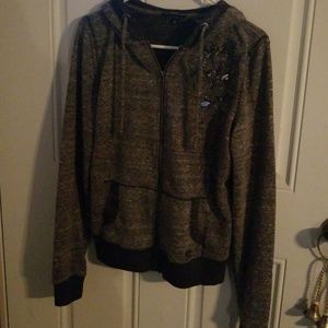 Miss Me Zip Up Hoodie